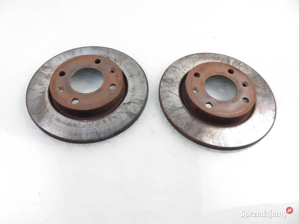 TARCZE HAMULCOWE TYŁ PEUGEOT 206 osobowe