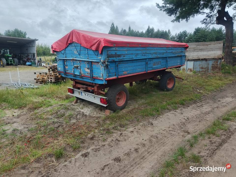 Przyczepa IFA możliwa wymiana na ciągnik c330 nieuszkodzony Jeziernia