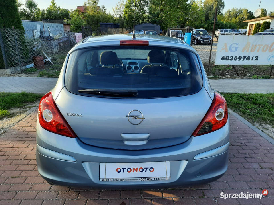 Opel Corsa Edition KLIMATYZACJA Z Niemiec D Rok produkcji 2009 mazowieckie Żyrardów