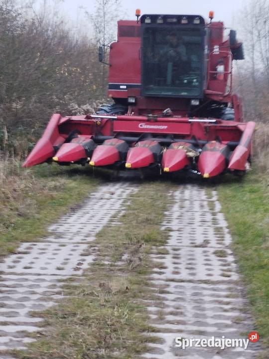 Kombajn zbożowy Case 1640 International 43 heder lubelskie Rejowiec Fabryczny