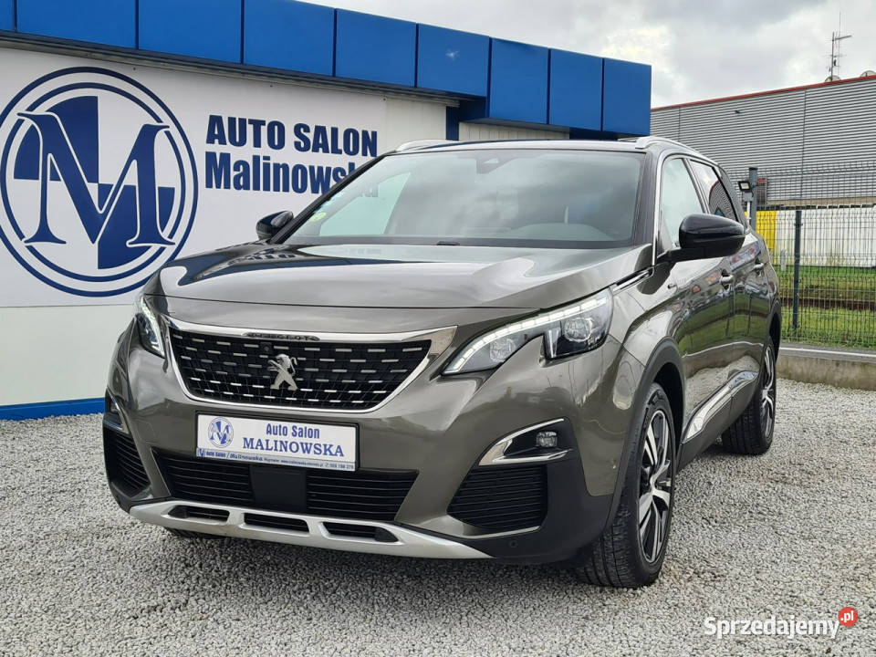 Peugeot 5008 GTLine 7Osób Navi Kamera 2xPDC Full światła do jazdy dziennej wielkopolskie Wągrowiec