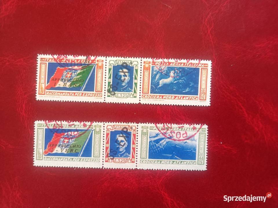 Znaczki włoskie Gliwice