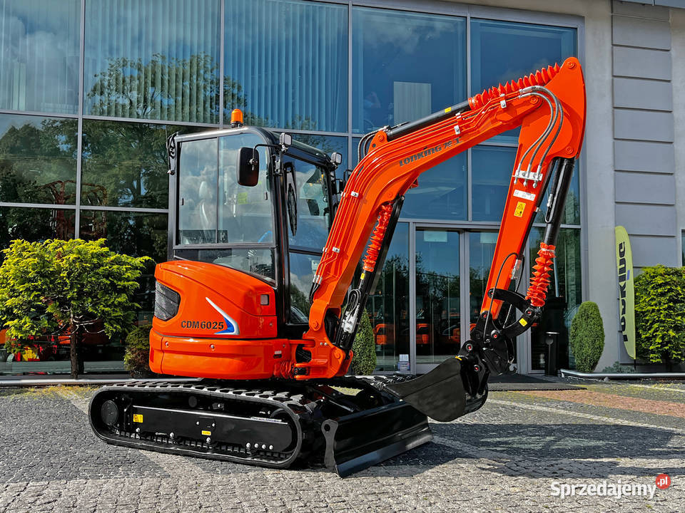 Nowa minikoparka gąsienicowa Lonking CDM 6025 Kęty