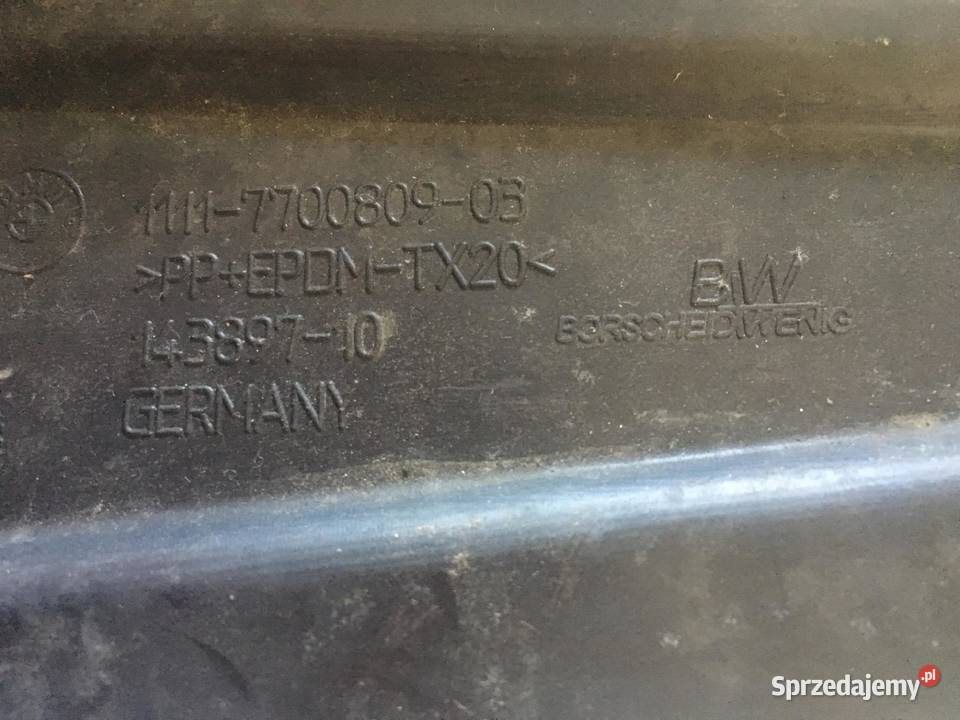 BMW F 650 800 GS Plastik Osłona silnika Podłoga Łobżenica