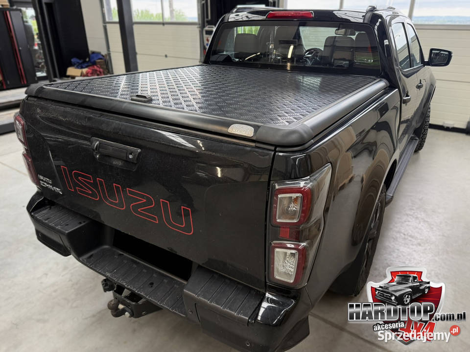 Pokrywa Aluminiowa Zabudowa Paki Czarna Isuzu D warmińsko-mazurskie Pasłęk sprzedam