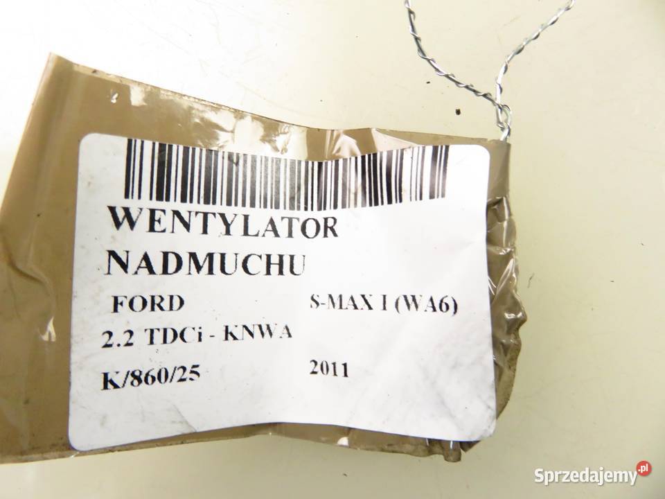 DMUCHAWA FORD S GALAXY 6G9T18456AA osobowe Dmuchawy małopolskie