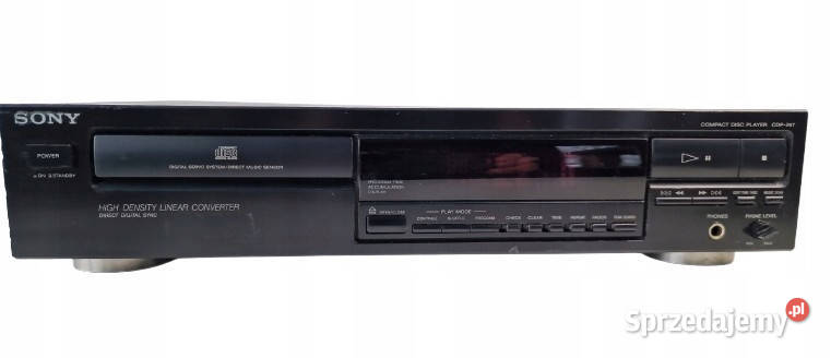 Cd player SONY 297 CDP297 odtwarzacz kompaktowy Audio Międzychód