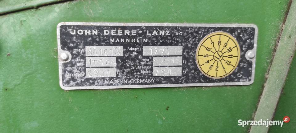 Kombajn John Deere Lanz md150s John Deere