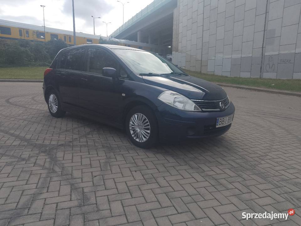 Nissan Tiida 16 16V salon welurowa tapicerka podlaskie Białystok sprzedam