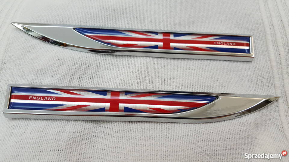 EMBLEMAT LOGO FLAGA ANGLII ENGLAND UK DUŻY NOWY