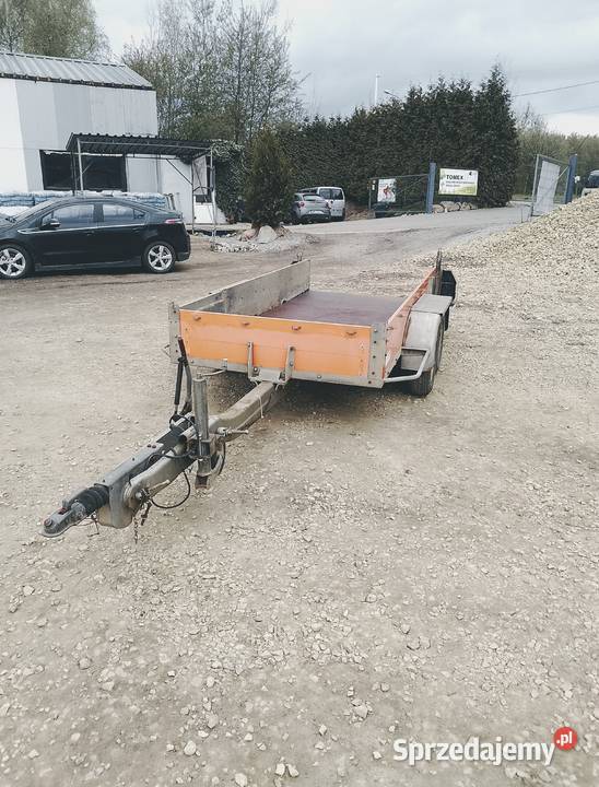 Przyczepa ciężarowa mini koparka sprzęt Skrzyszów