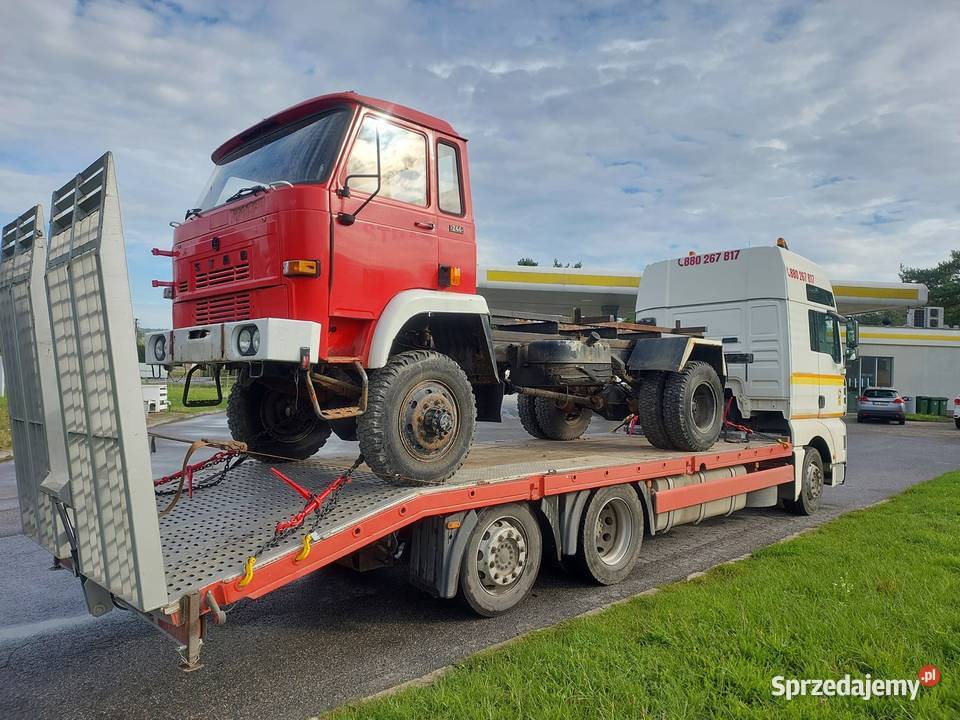 Transport maszyn Budowlanych Rolniczych do 16ton Transport specjalistyczny Ryglice