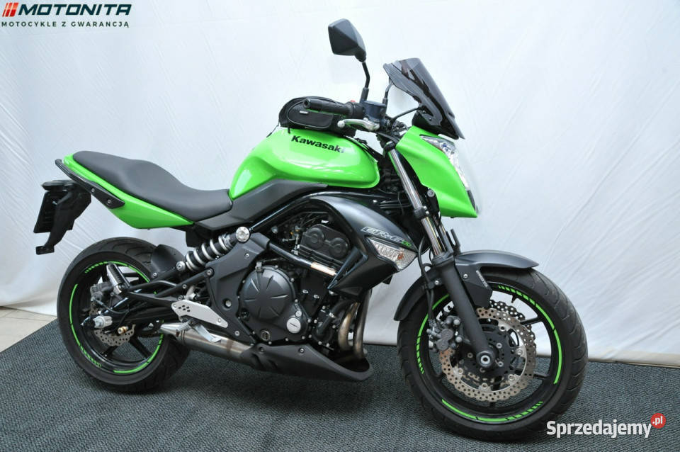 Kawasaki ER Kawasaki ER6n Salon Polska łańcuch Podkowa Leśna