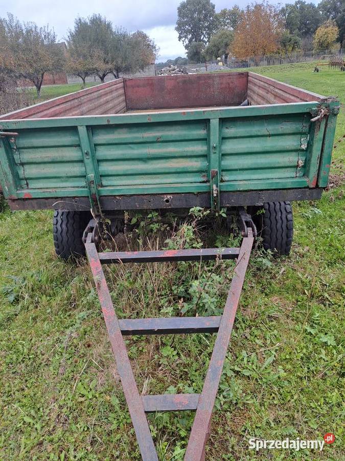 Przyczepa rolnicza bez rejestracji Wschowa