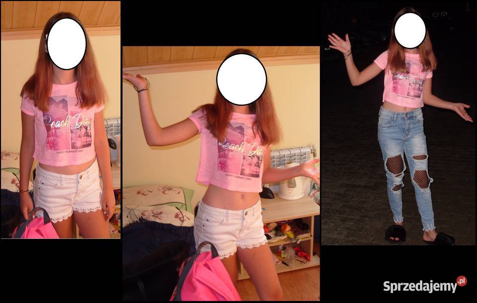 KaPpAhL białe szorty z haftem r146152 Rawicz