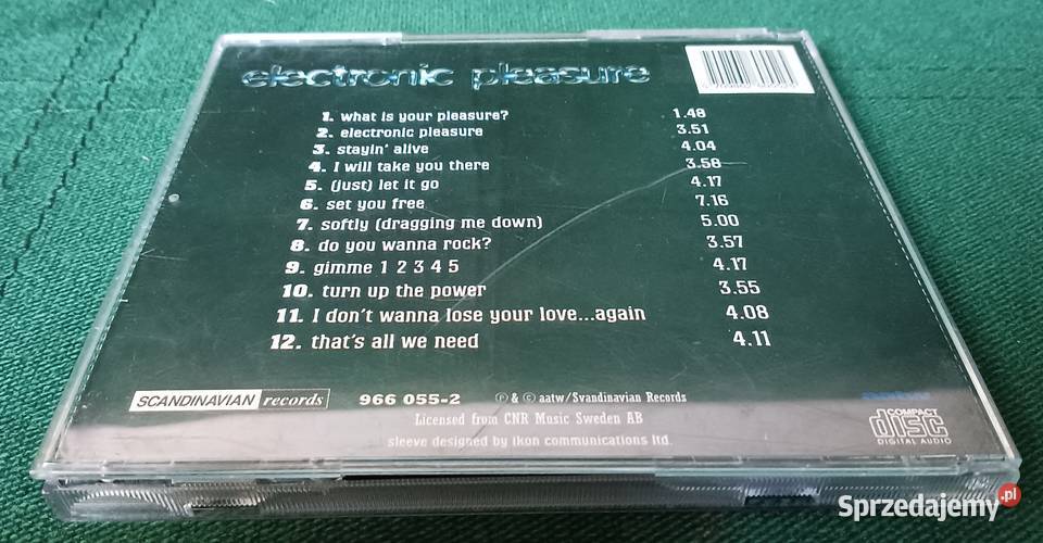 NTrance Electronic Pleasure CD CD Zbylitowska Góra