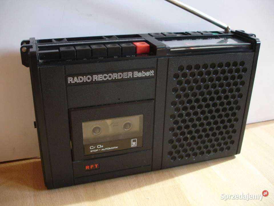 Radiomagnetofon RFT BABETT KTR430 DDR Zielona Góra