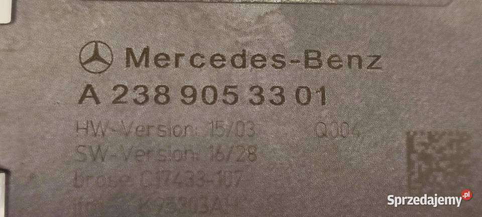 MERCEDES GLC W253 X253 MODUŁ KLAPY BAGAŻNIKA sprzedam