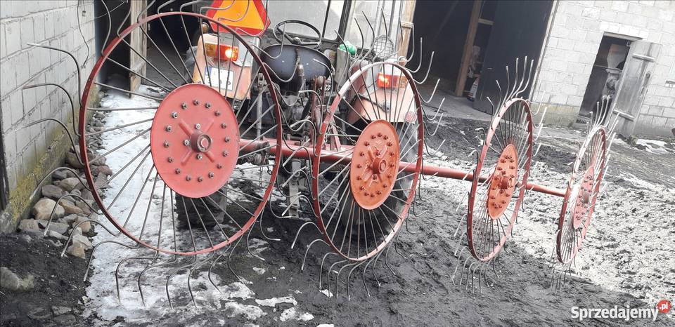 Zgrabiarka przewracarka 4 gwiazdowa nieuszkodzony Jędrzejów