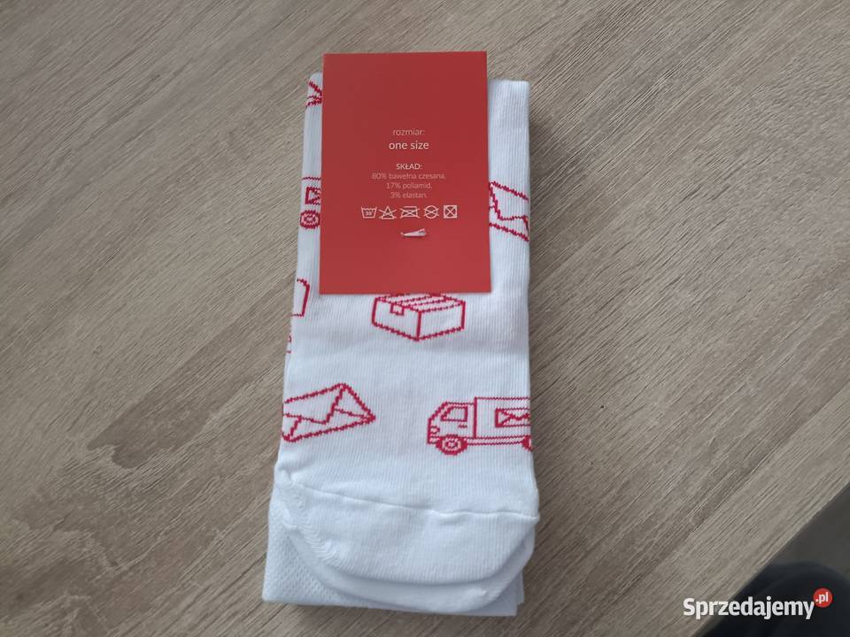 Skarpetki z motywem Poczty Polskiej Pozostałe pomorskie