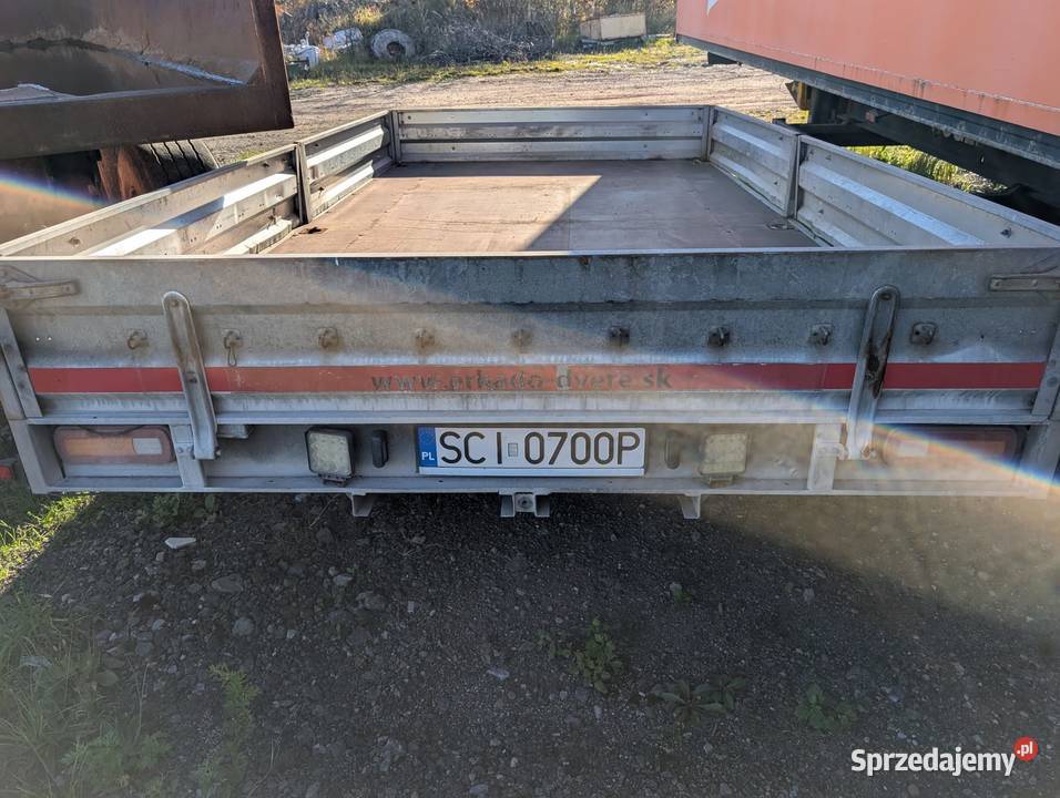 Przyczepa 2 osiowa 2017 Cieszyn sprzedam