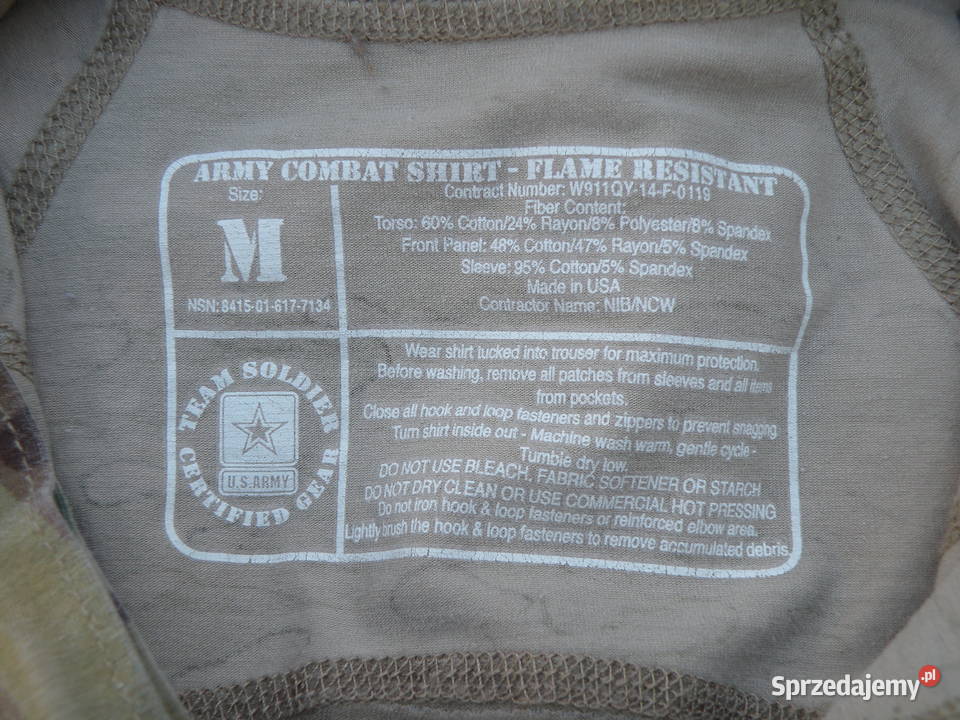 Combat shirt multicam typ II medium Wrocław