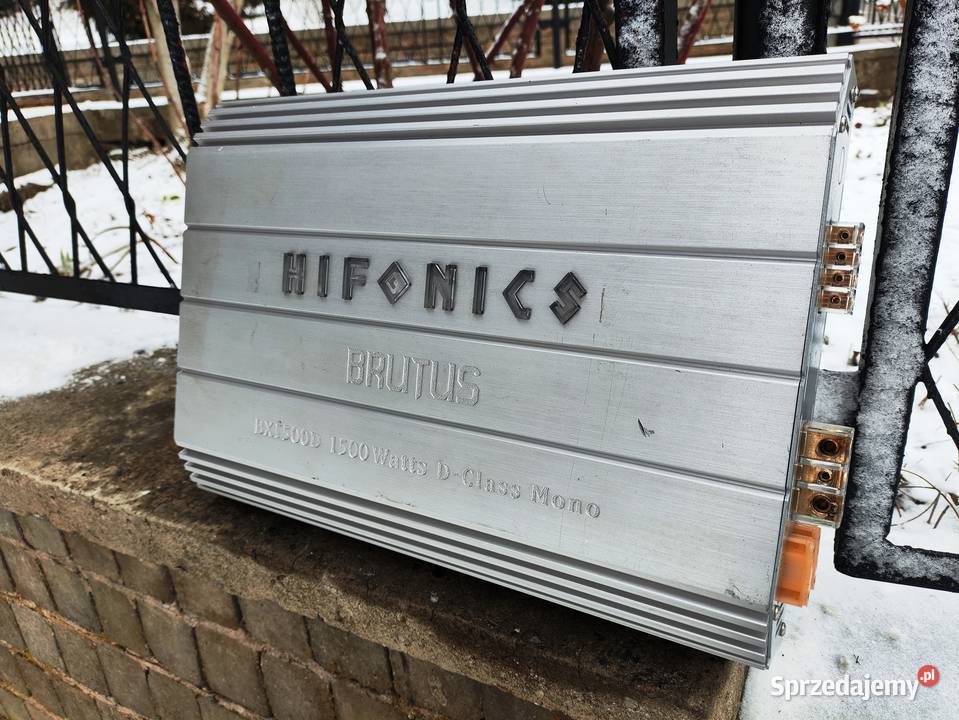 Wzmacniacz samochodowy 1 kanałowy monoblok sprzedam