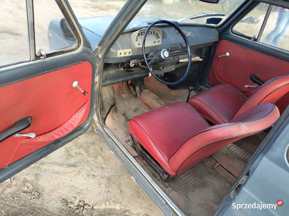 Fiat 850 sedan 1967 zabytek patyna Kostrzyn sprzedam