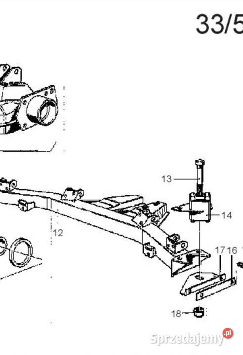 tuleja gumowa tylna miękka prawa BMW E21 pomorskie Gdańsk