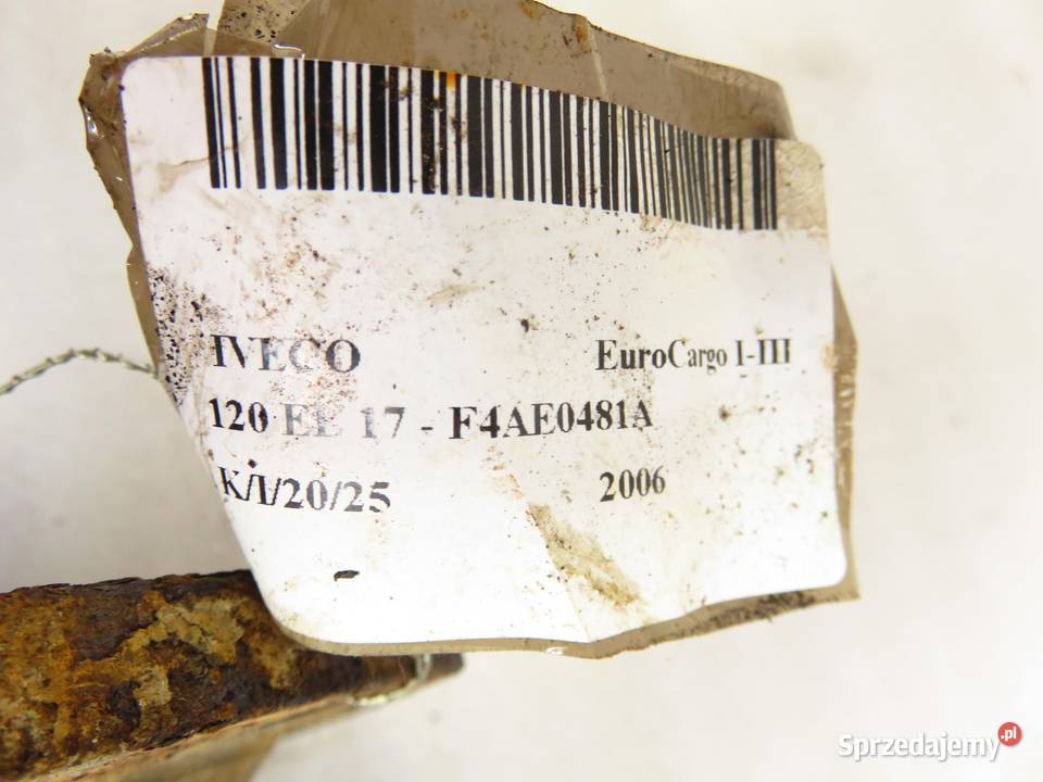 PÓŁOŚ PRAWA TYLNA IVECO EuroCargo IIII 39 Półosie sprzedam