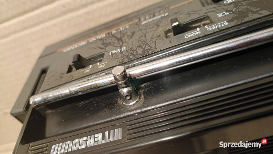 INTERSOUND SRX102 radiomagnetofon Radioodtwarzacze Poznań