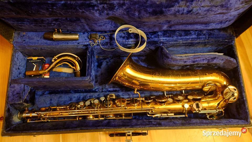 Saksofon tenor NOBLET Paris STANDARD lata 60te dolnośląskie Oleśnica