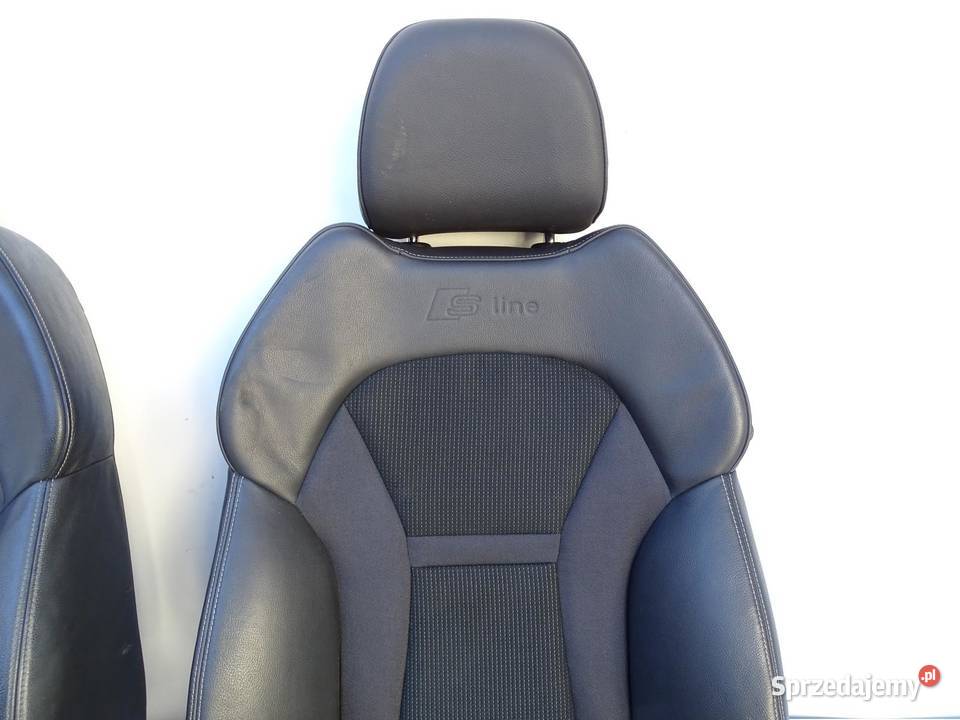 FOTELE FOTEL KANAPA PÓŁSKÓRA KOMPLET SLINE AUDI Fotele i kanapy sprzedam
