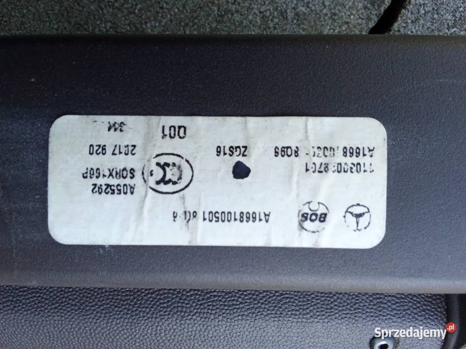 Mercedes Benz GLS GLEroleta bagażnika nowa