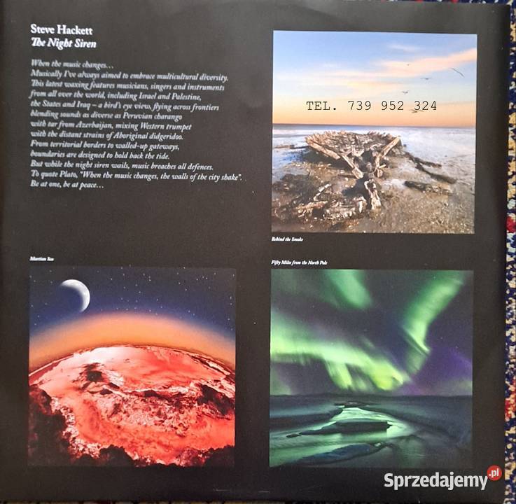 Steve Hackett At The Edge Of Light 2LPCD Kania Polska sprzedam