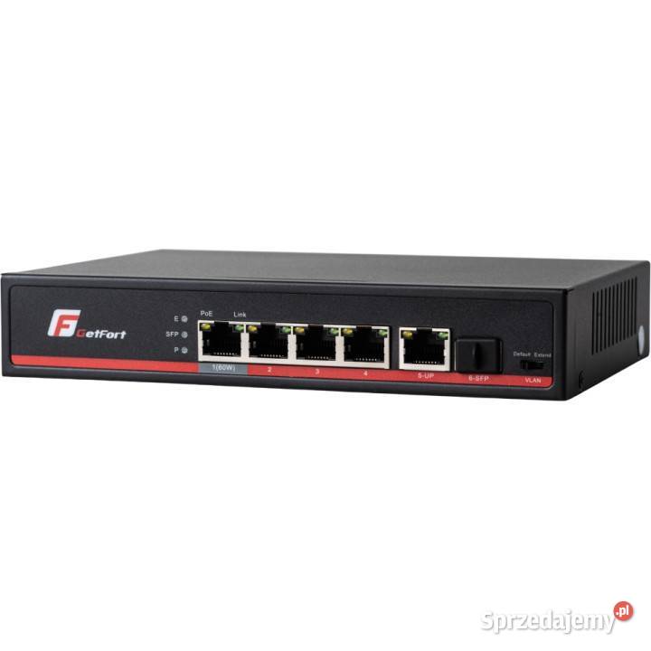 SWITCH POE GETFORT 41SFP Gigabit Ethernet 65W Knurów