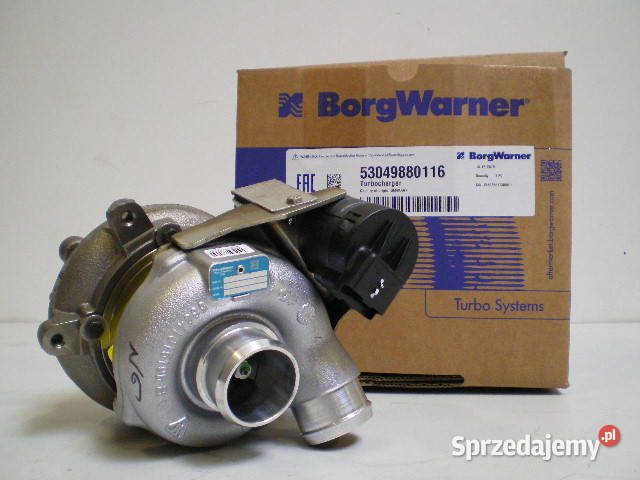 Nowa turbosprężarka BorgWarner KKK 53049880116 Siedlce