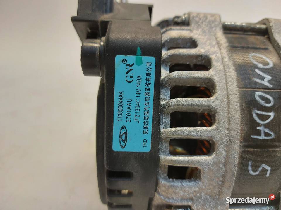 Chery Omoda 5 2024r alternator prądnica oryg 16