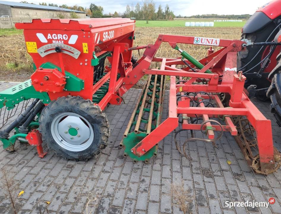 Agregat uprawowosiewny z hydropakiem 3m UNIA nieuszkodzony Żuromin