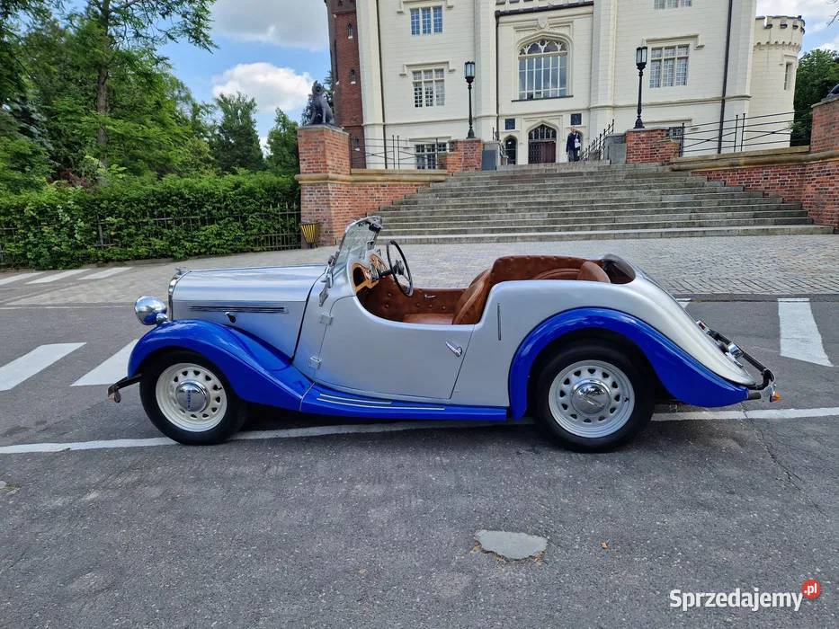 Singer 4Ab Roadster 1950r Nine 9 zarejestrowany wielkopolskie Kórnik