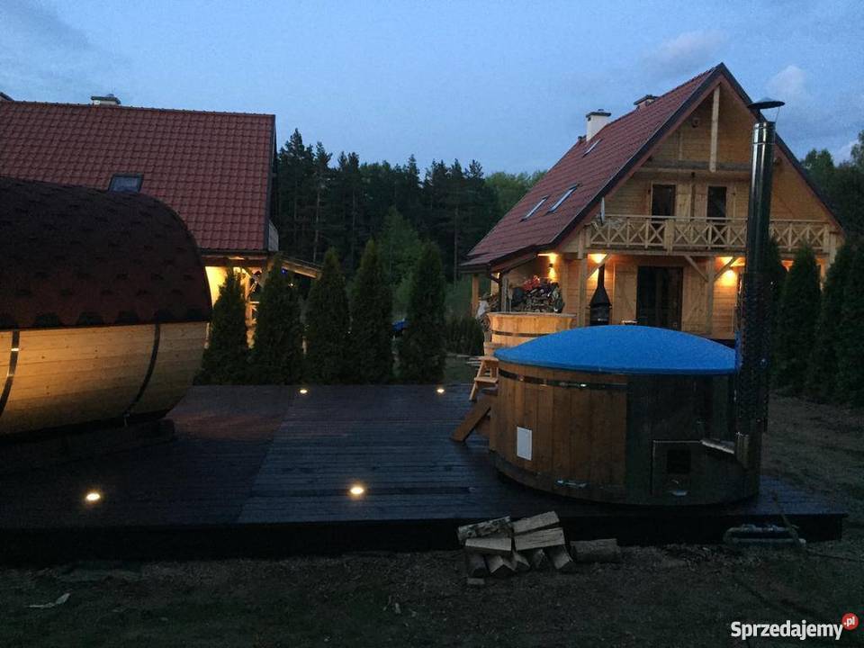 Beczka Exclusive Basen Bania kąpielowa Hot Tub Warszawa