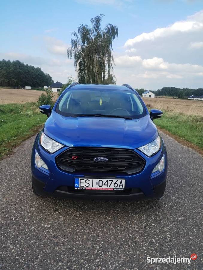 Ford Ecosport model 2022USA już na łańcuchu 125KM EcoSport