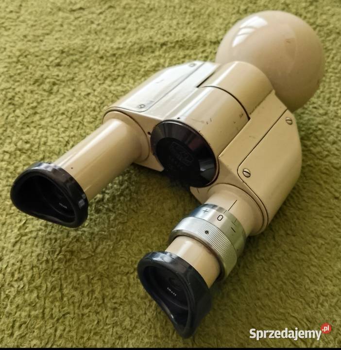 Głowica binokularowa PZO okulary 10xH 10xSK Katowice