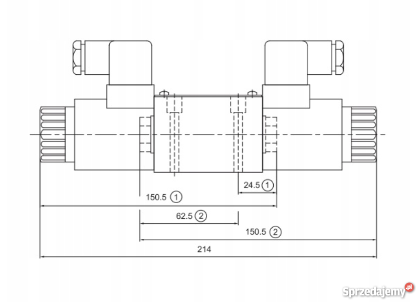 Elektrozawór hydrauliczny CETOP AL 6 01 C 24V