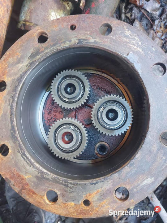 Fendt 509 Turbomatic zwolnica oś przednia