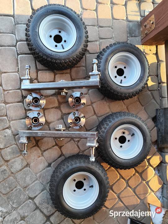 Zawieszenie Tandem z kołami do przyczepki ATV Wola Zgłobieńska
