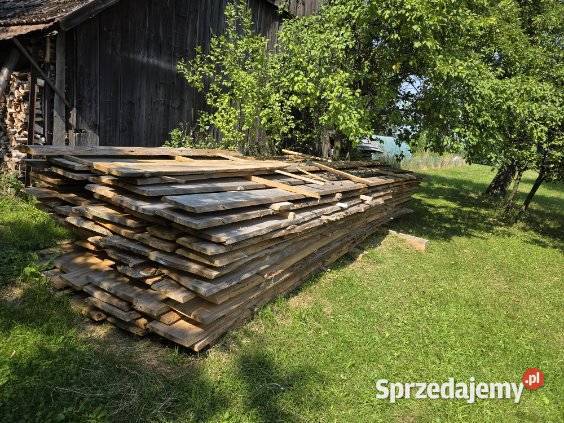 Deski nieobrzynane jodłowe małopolskie Nowy Sącz