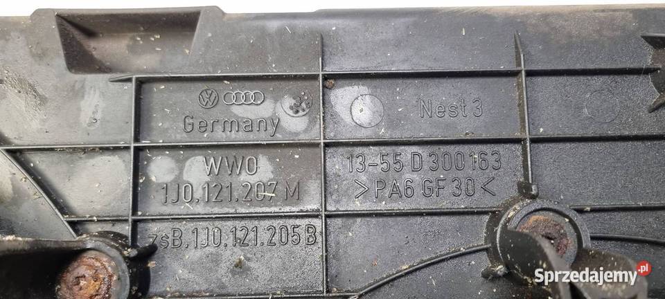 KOMPLET CHŁODNIC VOLKSWAGEN GOLF IV 1J0121253AD