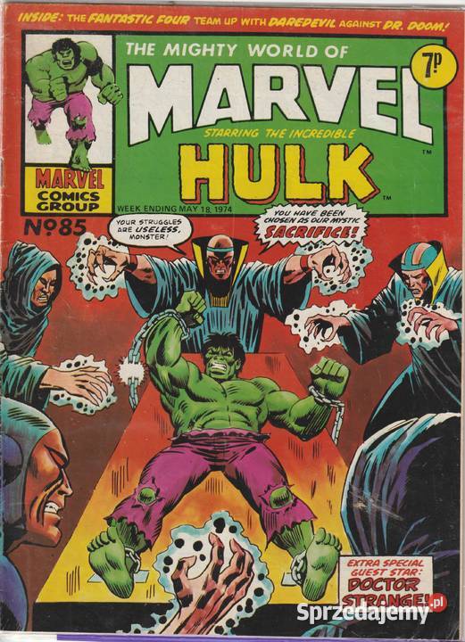 The Mighty world of Marvel 85 maj 1974 ang Pruszków