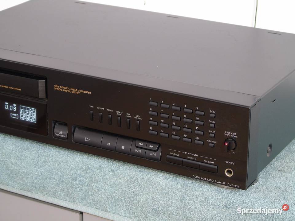 Świetne CD Sony CDP415 sprawny i ładny WYSYŁKA Jasło sprzedam